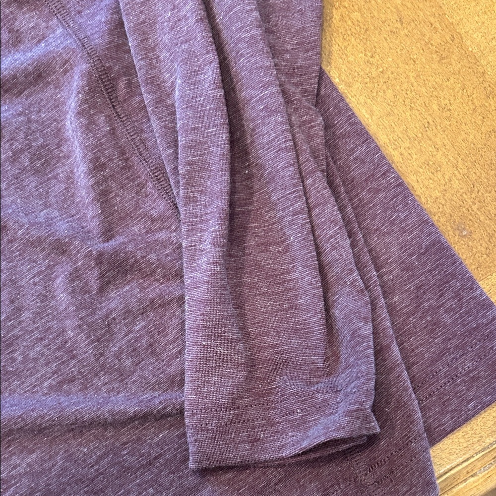 Travis Mathew Men's Maroon Heather Quarter-Zip Pullover - Picture 6 of 11